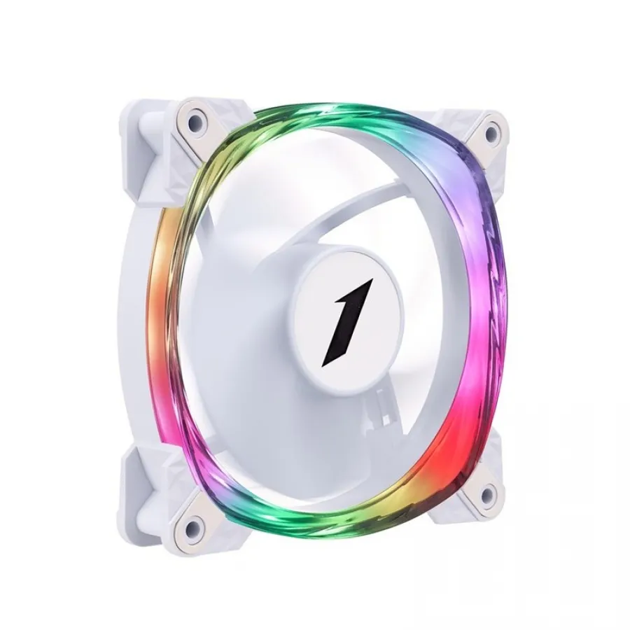 1ST PLAYER FS7 120MM ARGB PWM TEKLİ BEYAZ KASA FANI
