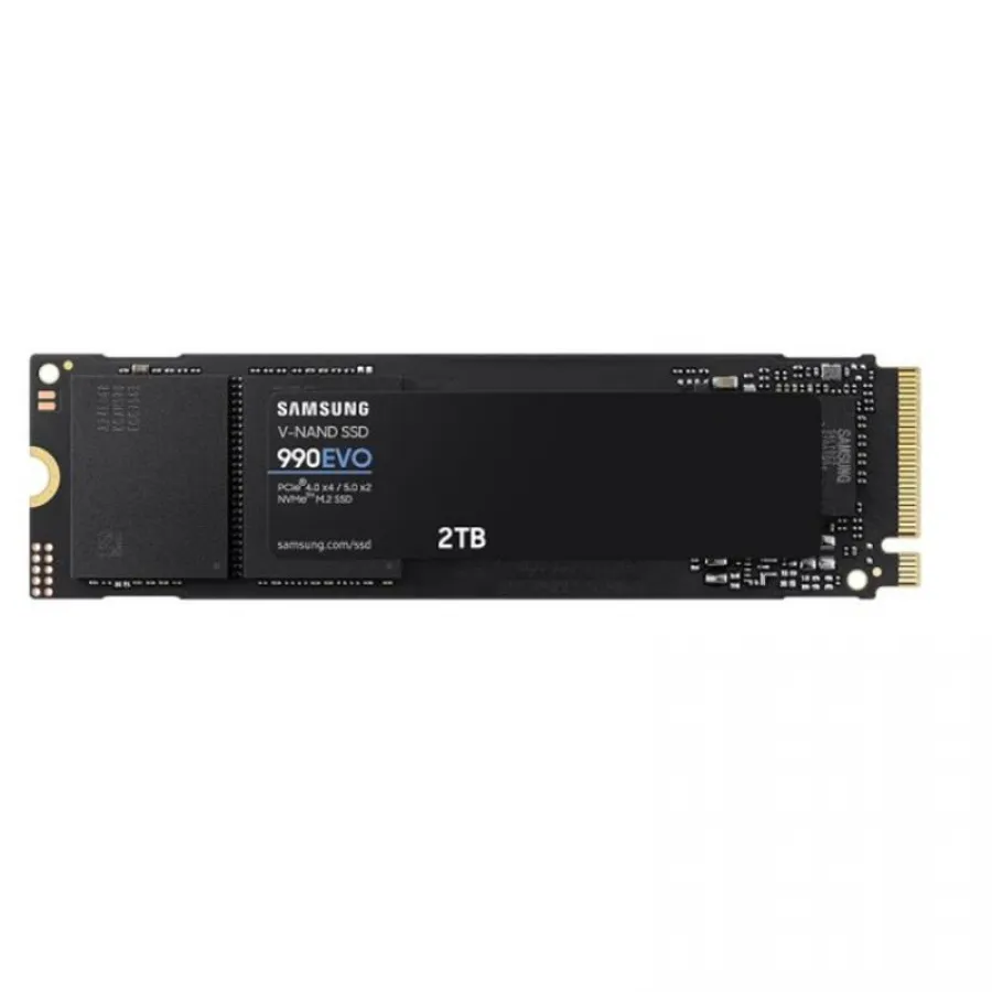 2 TB 990 EVO SAMSUNG NVME M.2 MZ-V9E2T0BW PCIE 5000-4200 MB/S