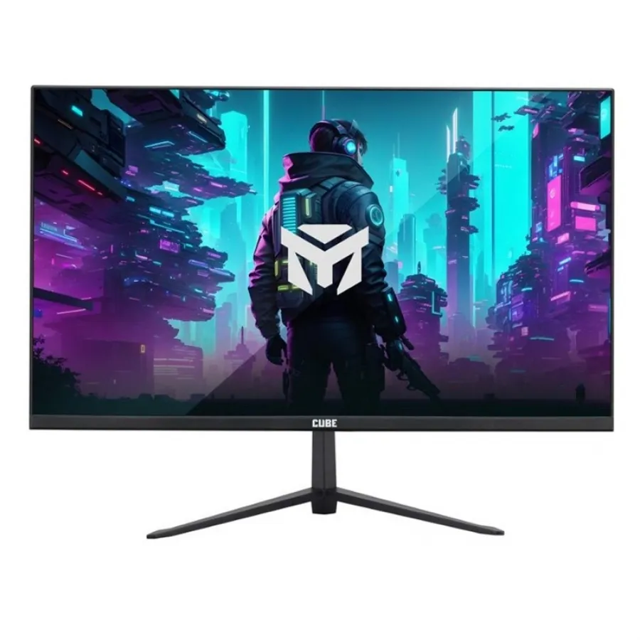 23.8 CUBE PF-24P180F05 IPS 0.5MS 180HZ HDMI DP USB FHD 1920X1080 SIYAH VESA GAMING MONİTÖR