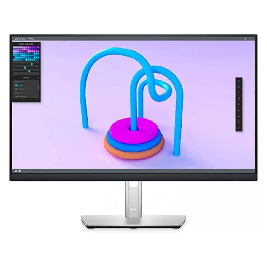 23.8 DELL P2422HE FHD 8MS 60HZ HDMI-DP-USB-C HUB SIYAH LED MONITOR