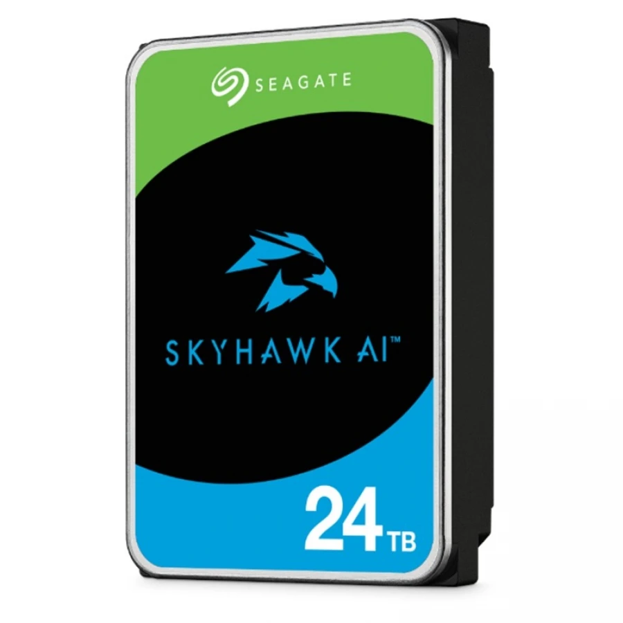 24TB SEAGATE 3.5 SKYHAWK AI SATA 512MB 7/24 GUVENLIK ST24000VE002