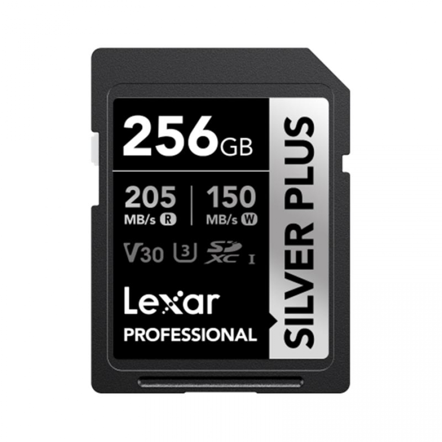 256GB LEXAR LSDSIPL256G-BNNNG PROFESSIONAL SILVER PLUS SDXC KART