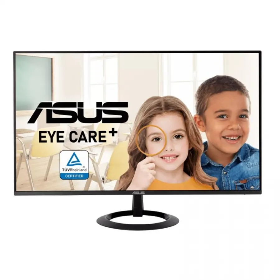 27 ASUS VZ27EHF IPS 1MS 100MHZ 1XHDMI FHD 1920X1080 ÇERÇEVESİZ VESA SİYAH MONİTÖR