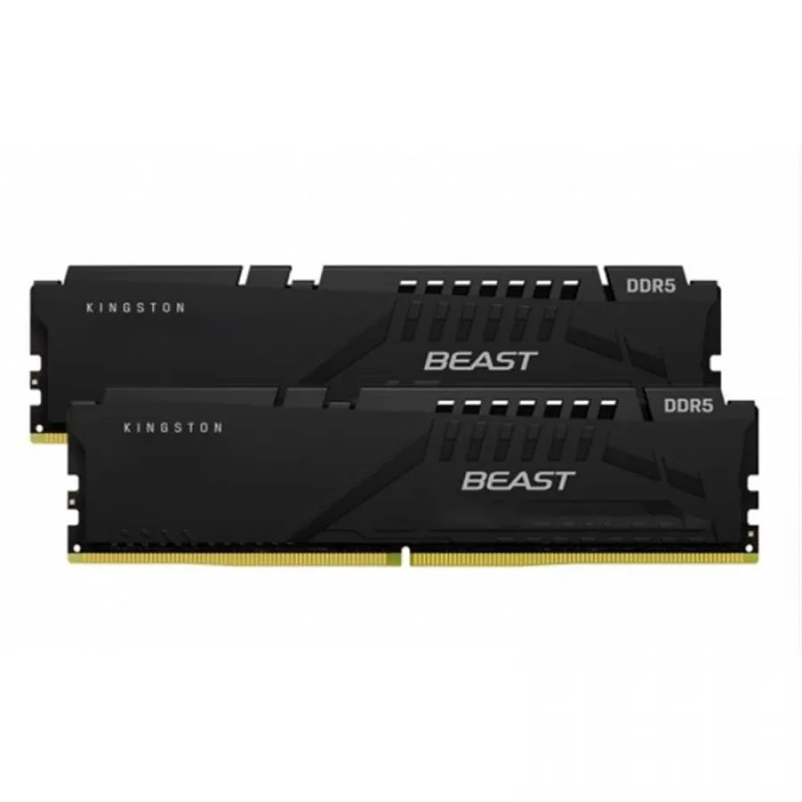 32GB DDR5 RAM 5200MHZ KINGSTON BEAST BLACK EXPO 2x16GB CL36 DIMM DT KF552C36BBEK2/32TR