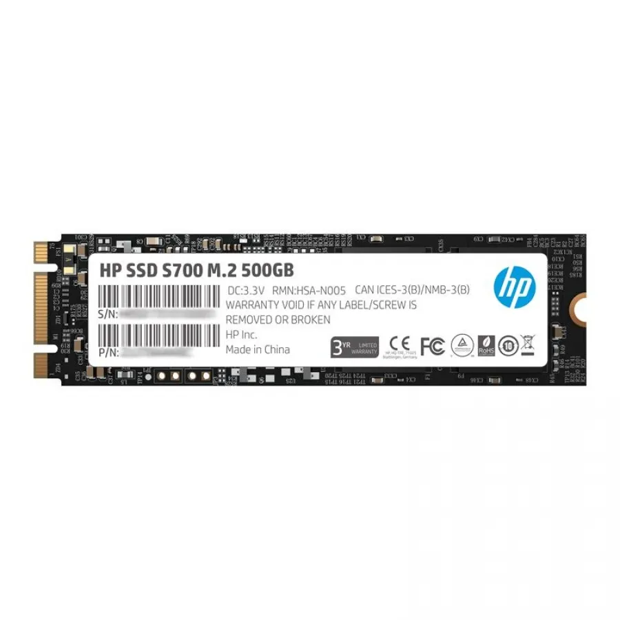500 GB HP S700 M.2 2280 SATA3 560/510 2LU80AA