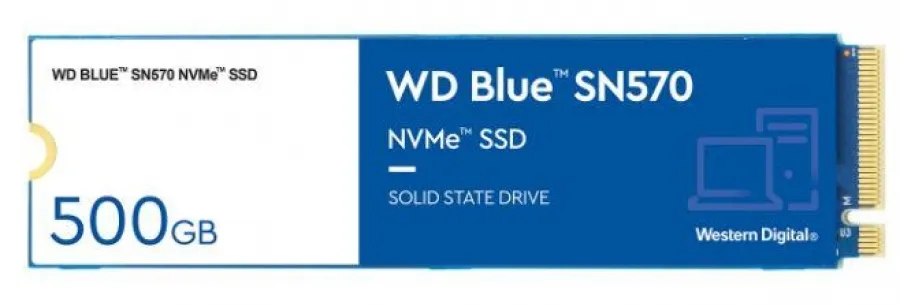 500 GB WD M.2 BLUE NVME 3500MB/S 2300MB/S WDS500G3B0C
