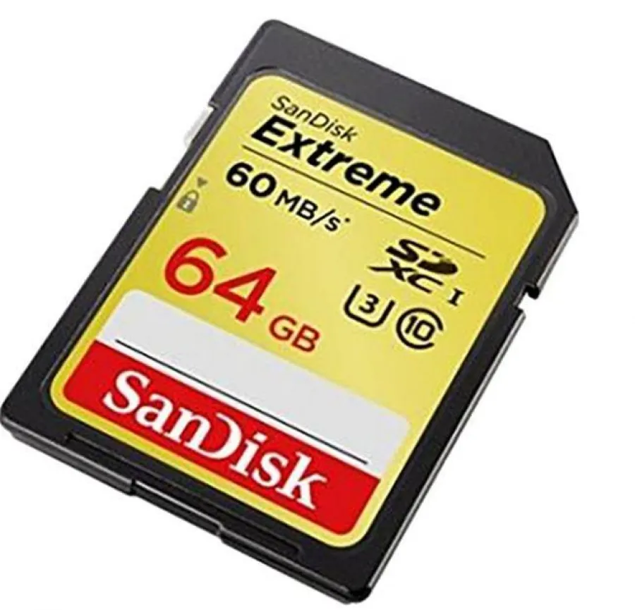64 GB SANDISK EXTREME SD C10 SDSDXXY-064G-G46G 170MB/S