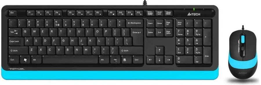 A4 TECH F1010 Q USB MAVİ FN-MM KLV+OPT. MOUSE 1600