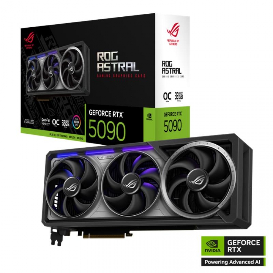 Asus GeForce RTX 5090 ROG Astral OC 32GB GDDR7 512BIT 2XHDMI 3XDP EKRAN KARTI