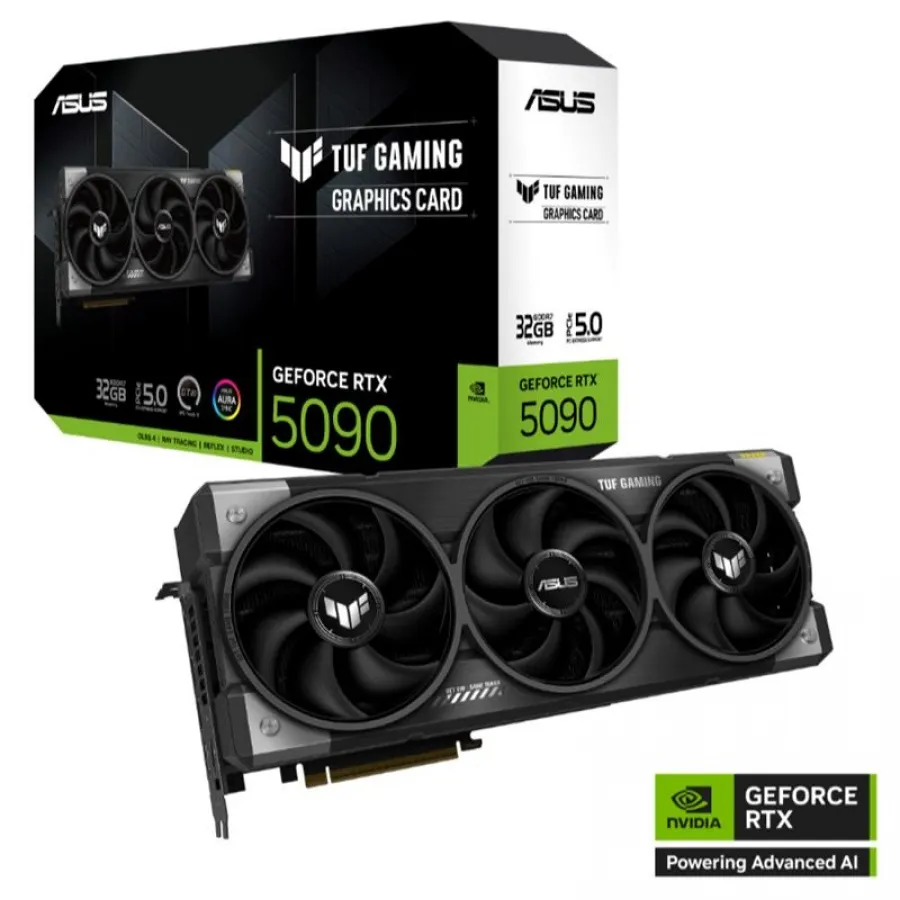 Asus GeForce RTX 5090 TUF Gaming 32GB GDDR7 512BIT 2XHDMI 3XDP EKRAN KARTI