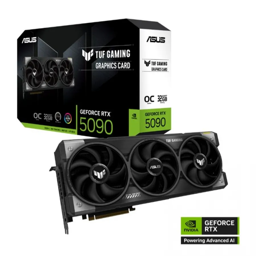 ASUS GEFORCE TUF-RTX5090-O32G 32GB GDDR7 512BIT 2XHDMI 3XDP EKRAN KARTI