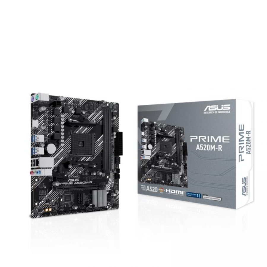 ASUS PRIME A520M-R DDR4 5100MHZ 1XHDMI 1XM.2 USB2.0 MATX AM4 ANAKART