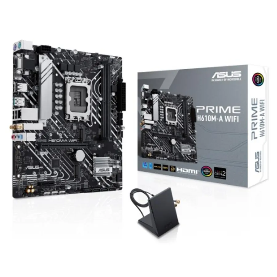 ASUS PRIME H610M-A WIFI DDR5 1700 Pin ANAKART