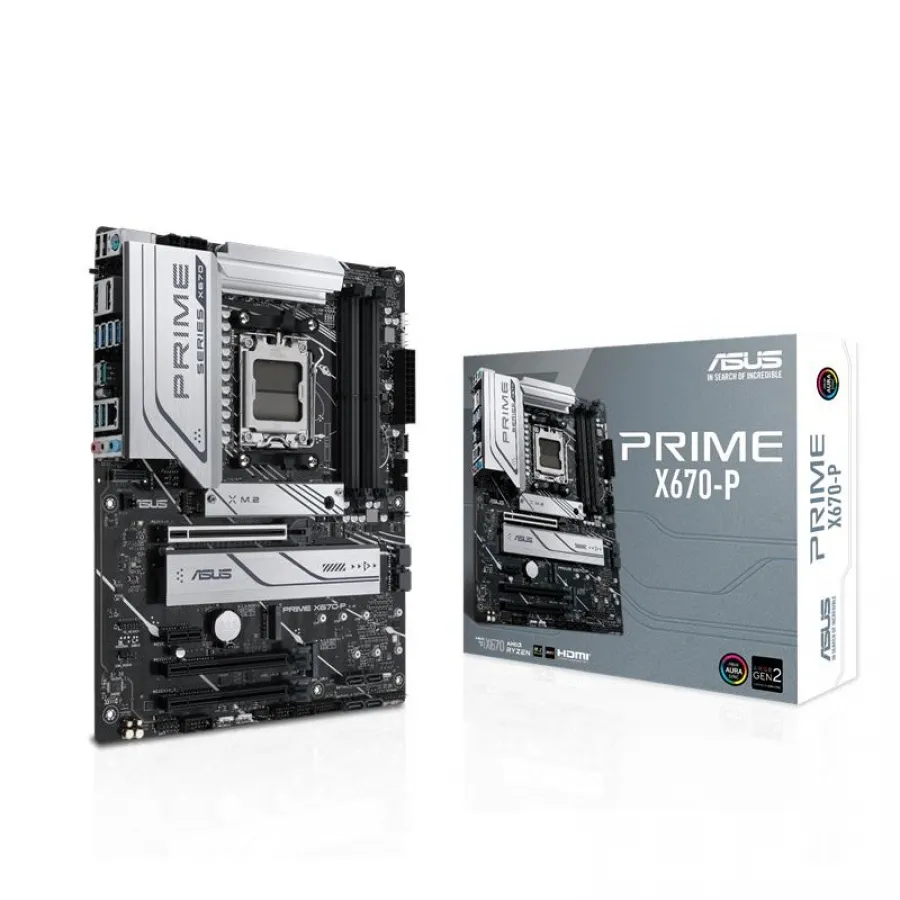 ASUS PRIME X670-P DDR5 6400MHZ 1XHDMI 1XDP 3XM.2 USB 3.2 ATX AM5