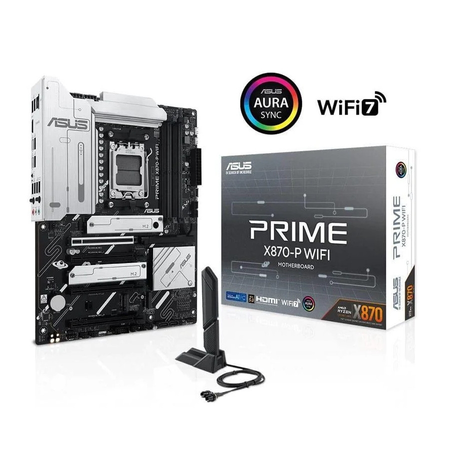 ASUS PRIME X870-P WIFI DDR5 8000MHZ ATX AM5 ANAKART