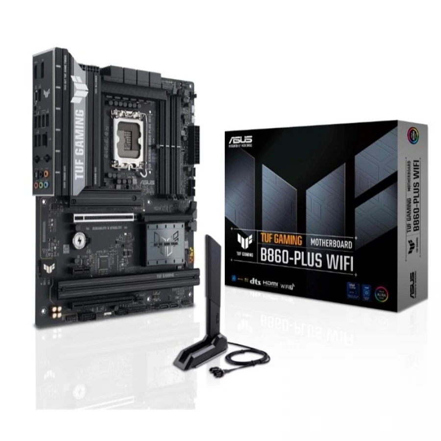 ASUS TUF GAMING B860-PLUS WIFI DDR5 8666MT/S 1XHDMI 1XDP 3XM.2 TYPE-C ATX 1851P
