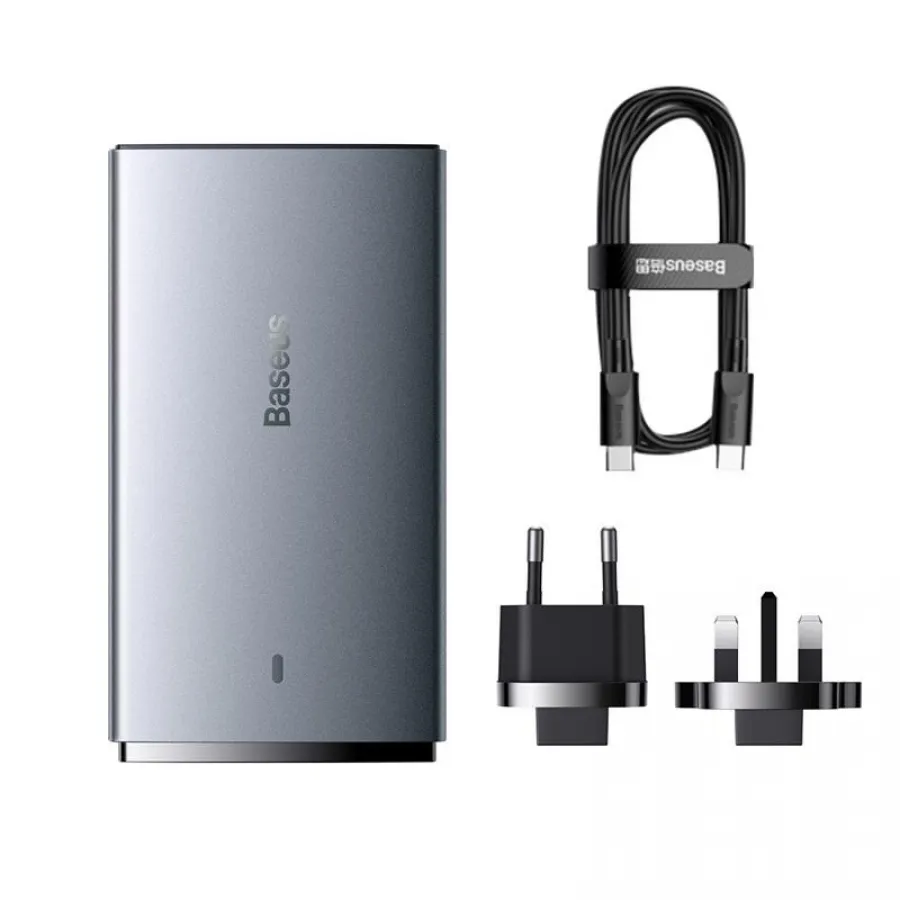 BASEUS CCGP150113 GAN5 PRO ULTRA SLIM 65W ŞARJ CİHAZI