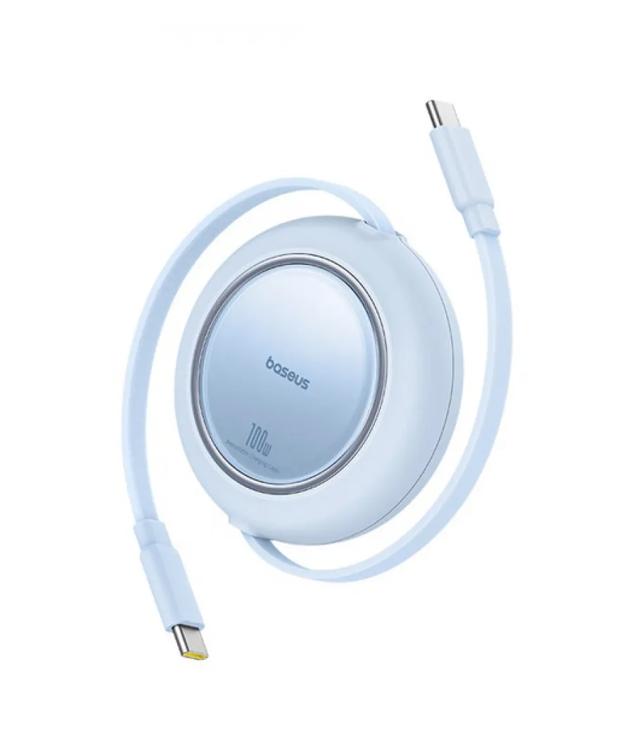 Baseus Free2Pull Type-C Mini Geri Çekilebilir Şarj Kablosu 100 W