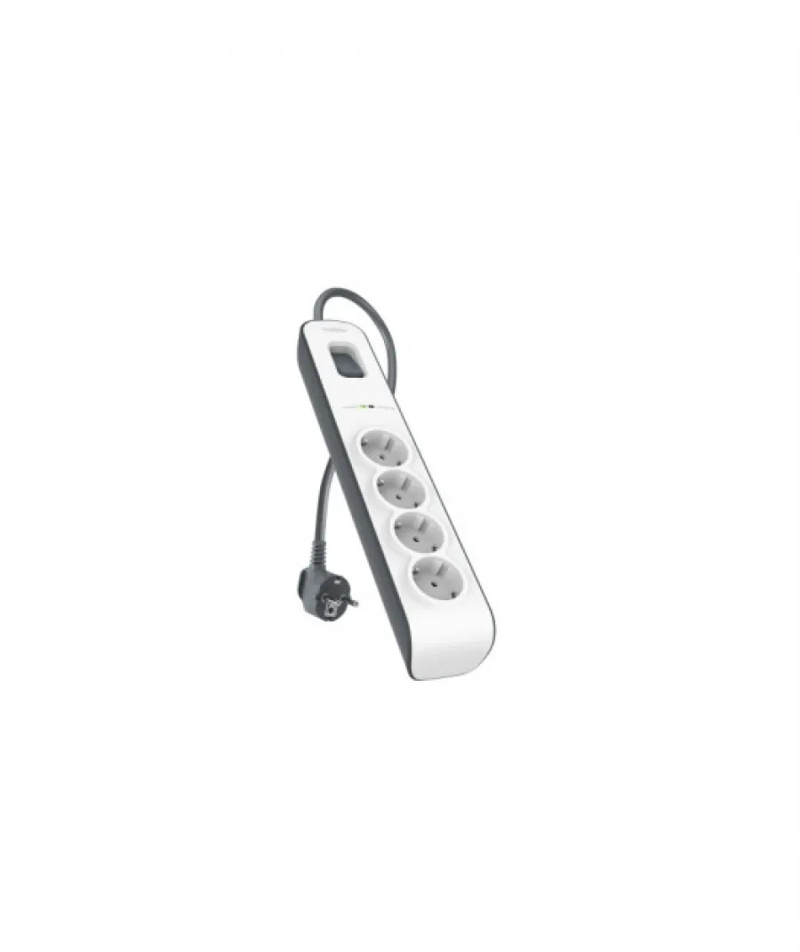 Belkin 4 çıkışlı Priz Aşırı Gerilim Koruma Şeridi + 2M Priz Güç kablosu