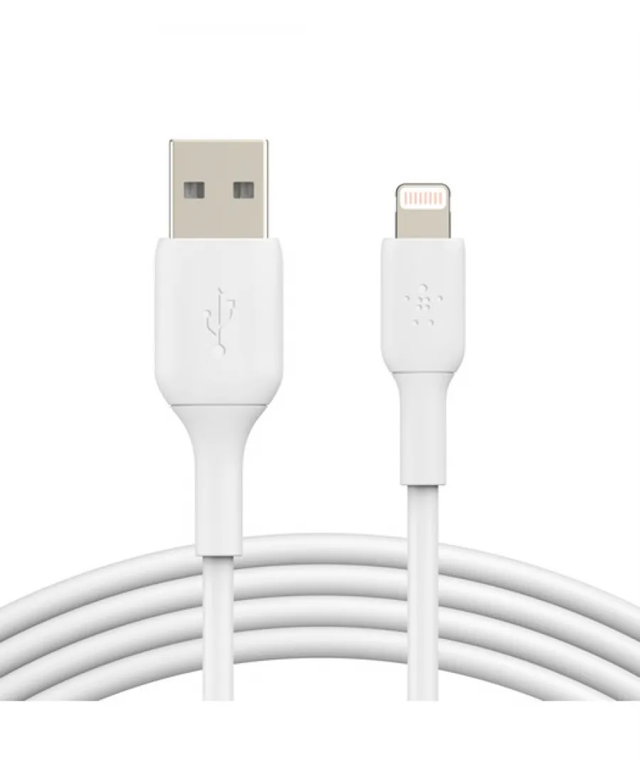 Belkin Apple Lightning iPhone Hızlı Şarj ve Data Kablosu  1m Beyaz