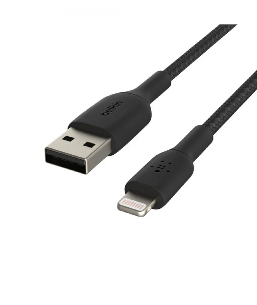 Belkin Braided Lightning Örgülü IPhone Kablo USB 2m Siyah