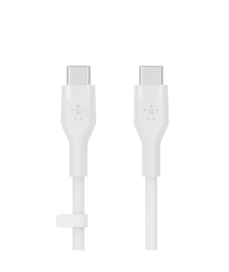Belkin CAB009BT1MBW2PK Type C-C Silikon Kablo 1 Metre 2'li Paket