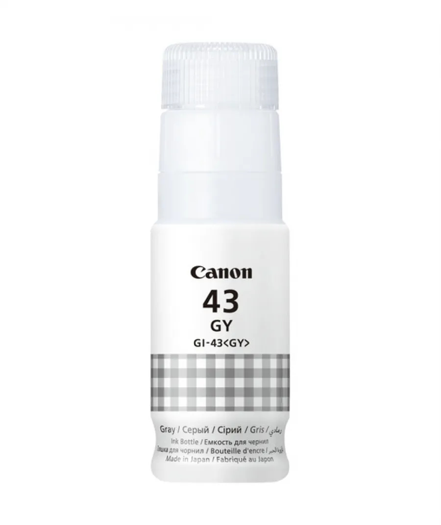 Canon INK GI-43 GY EMB Grey PIXMA G640-G540 Orijinal Gri Mürekkep Tüpü 4707C001