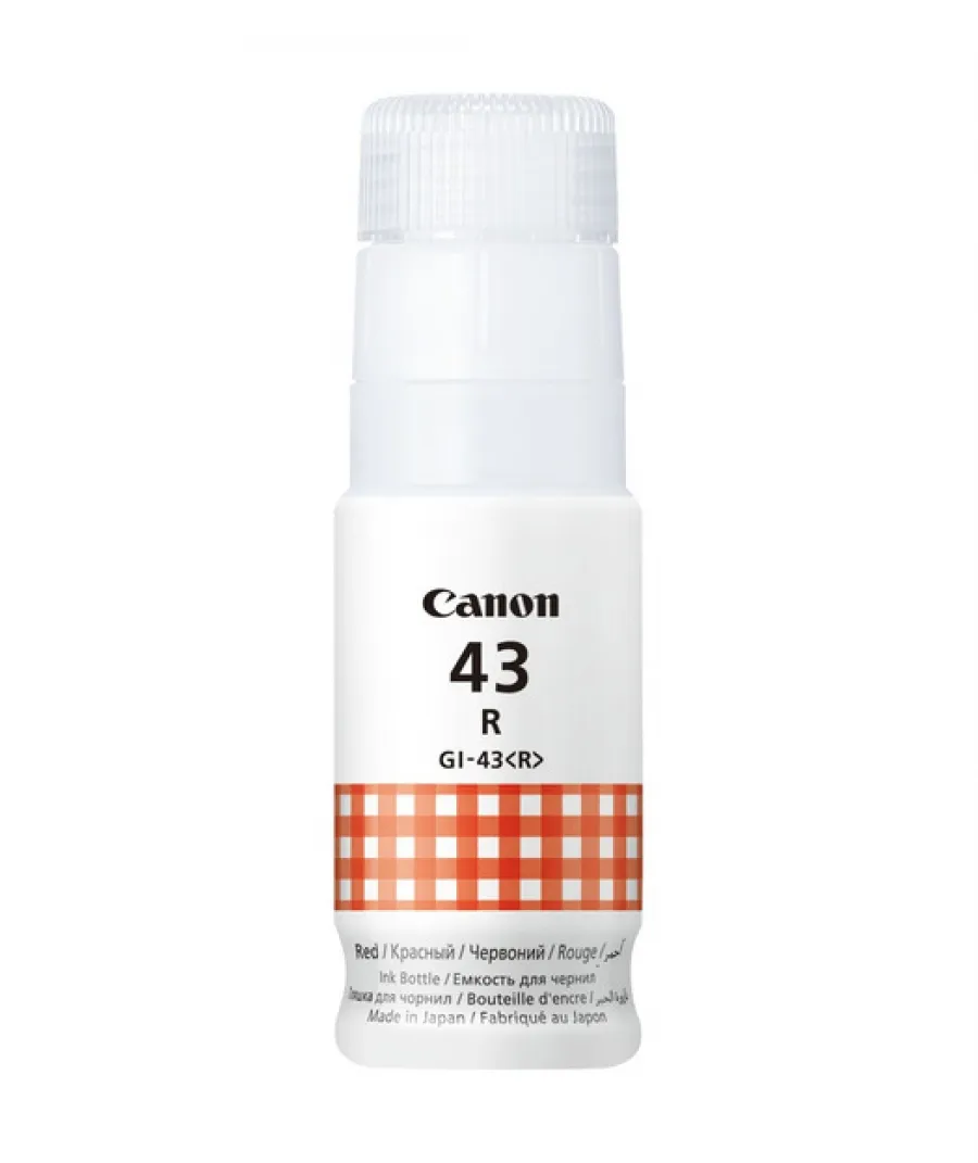 Canon INK GI-43 R EMB PIXMA G640, G540 60ml Kırmızı Mürekkep Tüpü 4716C001