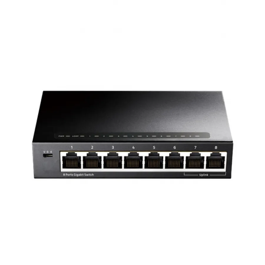 CUDY GS108 8-Port Gigabit Metal Switch