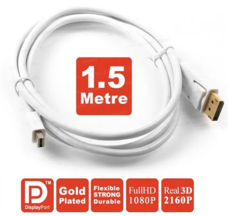 DARK DK-CB-DPXMDPL150 1.5M MINI DISPLAY TO DISPLAY HDMI ÇEVİRİCİ