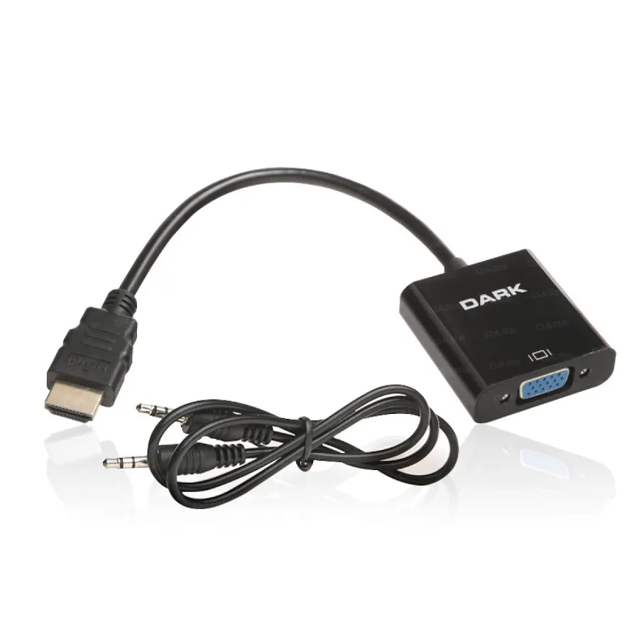 DARK DK-HD-AHDMIXVGA HDMI TO VGA AKTİF DÖNÜŞTÜRÜCÜ