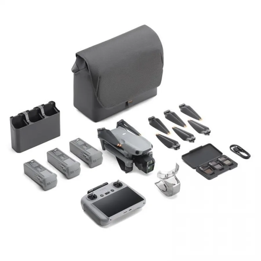 DJI AIR 3S FLY MORE COMBO DRONE (DJI RC2 EKRANLI KUMANDALI)