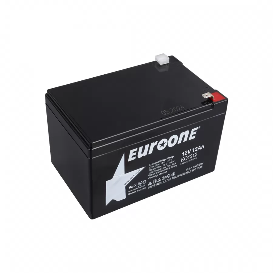 Euroone EO-1212 12 Volt - 12 Amper Bakımsız Kuru Akü