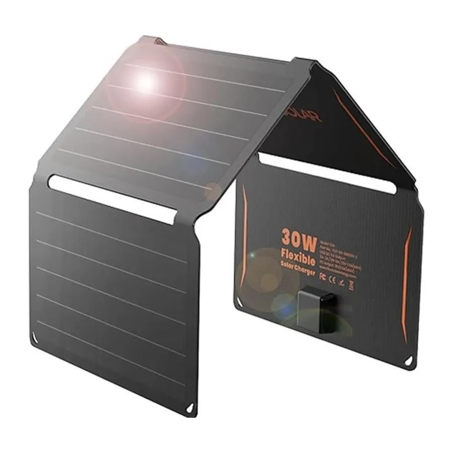 FLEXSOLAR E30 TAŞINABİLİR GÜNEŞ PANELİ 30W