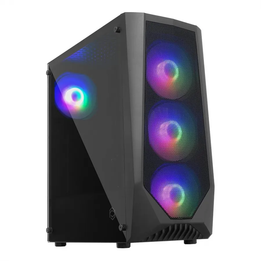 FRISBY FC-9380G 4 X R.BOW FAN MESH USB3.0 80+ 600W