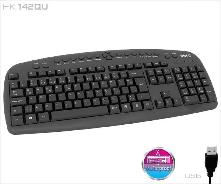 FRISBY FK-142QU Q TURKCE MULTIMEDYA USB KABLOLU KL