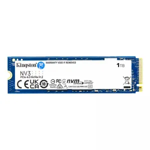 1TB KINGSTON M2 DISK NV3 2280 GEN4 M.2 PCIE 4.0 NVME 6.000/4.000 SNV3S/1000G