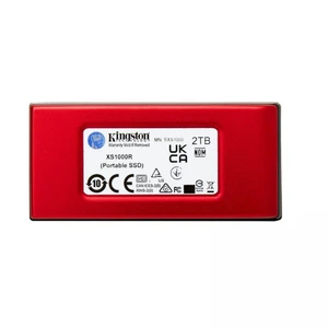 2TB KINGSTON XS1000 USB3.2 GEN2 KIRMIZI SSD SXS1000R/2000G