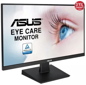 23.8 ASUS VA24EHE IPS 5MS 75MHZ 1XVGA 1XHDMI 1XDVI FHD 1920X1080 EYE CARE FLICKER-FREE DÜŞÜK MAVİ IŞIK ÇERÇEVESİZ VESA