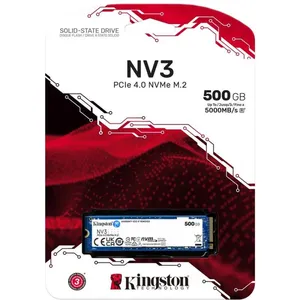 500 GB KINGSTON M2 DISK NV3 2280 GEN4 M.2 PCIE 4.0 NVME 5.000/3.000 SNV3S/500G