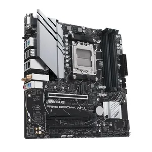 ASUS PRIME B650M-A WIFI II DDR5 6400MHZ 1XVGA 1XHDMI 1XDP 2XM.2 USB 3.2 MATX AM5