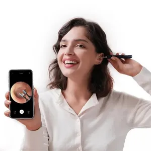 BEBIRD NOTE5 10MP PIXEL LENS ROBOTİC BAŞLIK ŞARJLI WIFI GÖRÜNTÜLÜ KULAK TEMİZLEYİCİ (6 ADET BAŞLIK DAHİL)