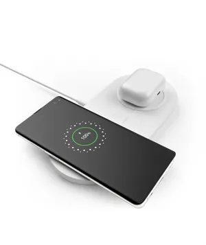 Belkin WIZ002VFWH 10W İkili Hızlı Kablosuz Şarj Cihazı-Beyaz