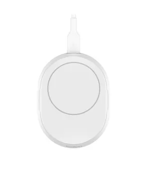 Belkin BC Pro Belkin 15W Manyetik Kablosuz Şarj Cihazı Stand Beyaz WIA008BTWH
