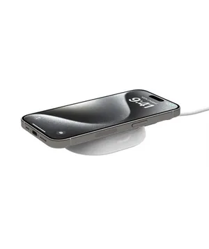 Belkin BC Pro Belkin 15W Manyetik Kablosuz Şarj Cihazı Stand Beyaz WIA008BTWH