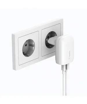 Belkin BC USB-C/A PD Duvar Şarjı 37W Type-C Şarj Cihazı