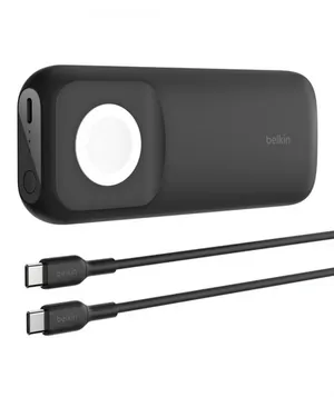 Belkin BoostCharge 10000 Mah 20W Powerbank + Apple Watch Kablosuz Hızlı Şarj Cihazı