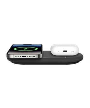 Belkin BoostCharge Pro 2'si 1 arada MageSafe Kablosuz Şarj Standı