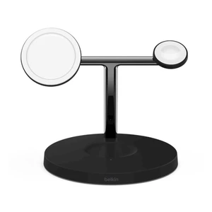 Belkin BoostCharge PRO 3in1 Qi2 15W MagSafe Kablosuz Şarj Standı