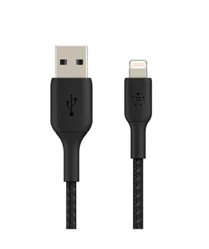 Belkin Braided Lightning Örgülü IPhone Kablo USB 2m Siyah